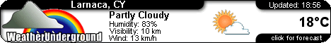 Click for Λάρνακα, Cyprus Forecast